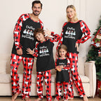 Chillin’ With My Snowmies Plaid Matching Family Pajamas